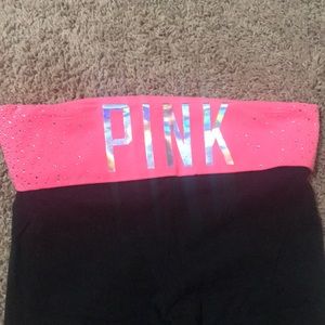 Pink Yoga by Victoria Secret yoga pants